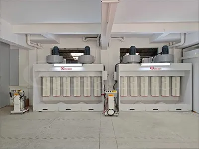 Cabine de revestimento em pó para venda