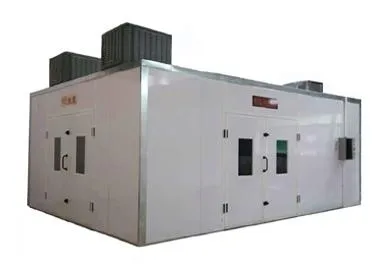 Cabine padrão da pintura da cortina de água